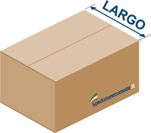 Identificare larghezza di un pacco